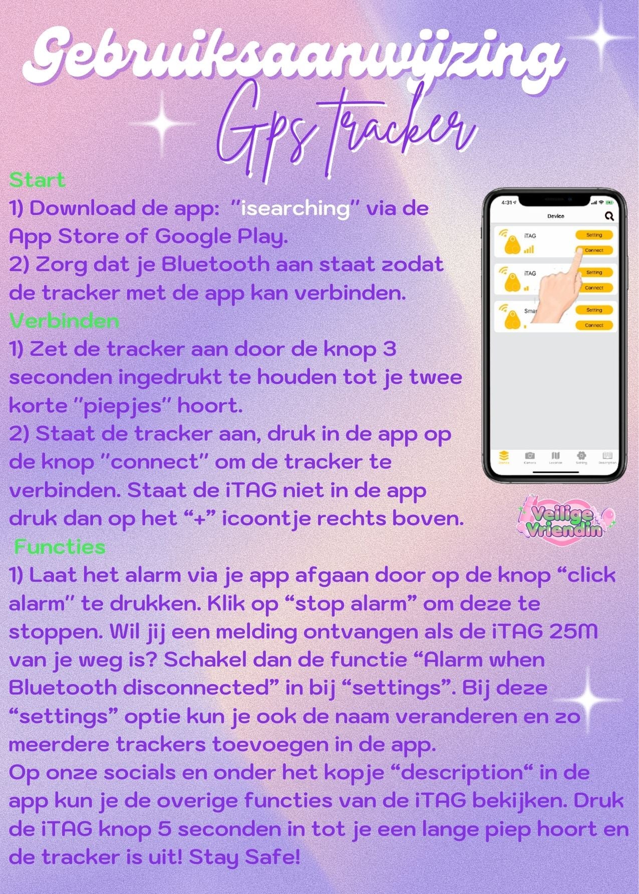 Veilige Vriendin GPS Tracker