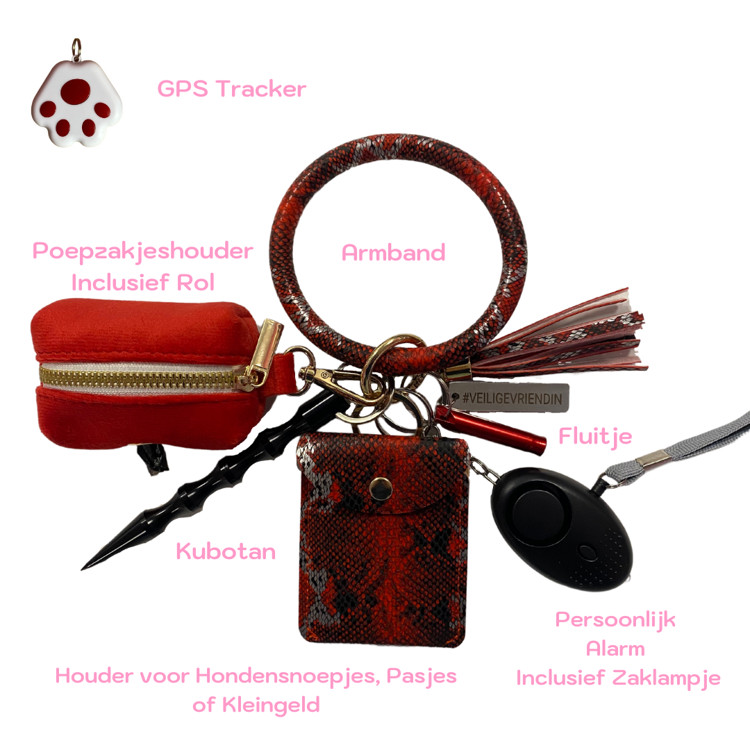 Vriendin Doggy - Honden Keychain