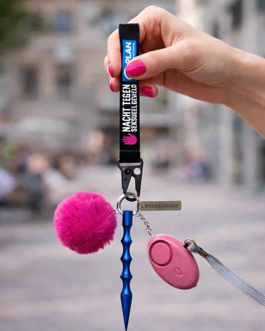 Limited Edition NTSG – Plan International x Veilige Vriendin Keychain