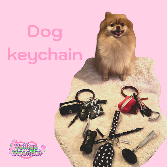 Vriendin Woef - Honden Keychain