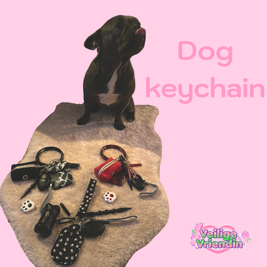 Vriendin Paw - Honden Keychain